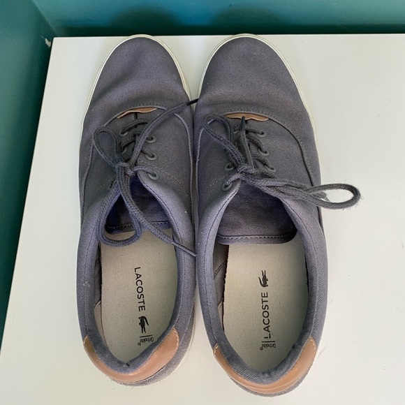 𝅺lacoste Blue Sneakers Mens Size 9 - Picture 9 of 9